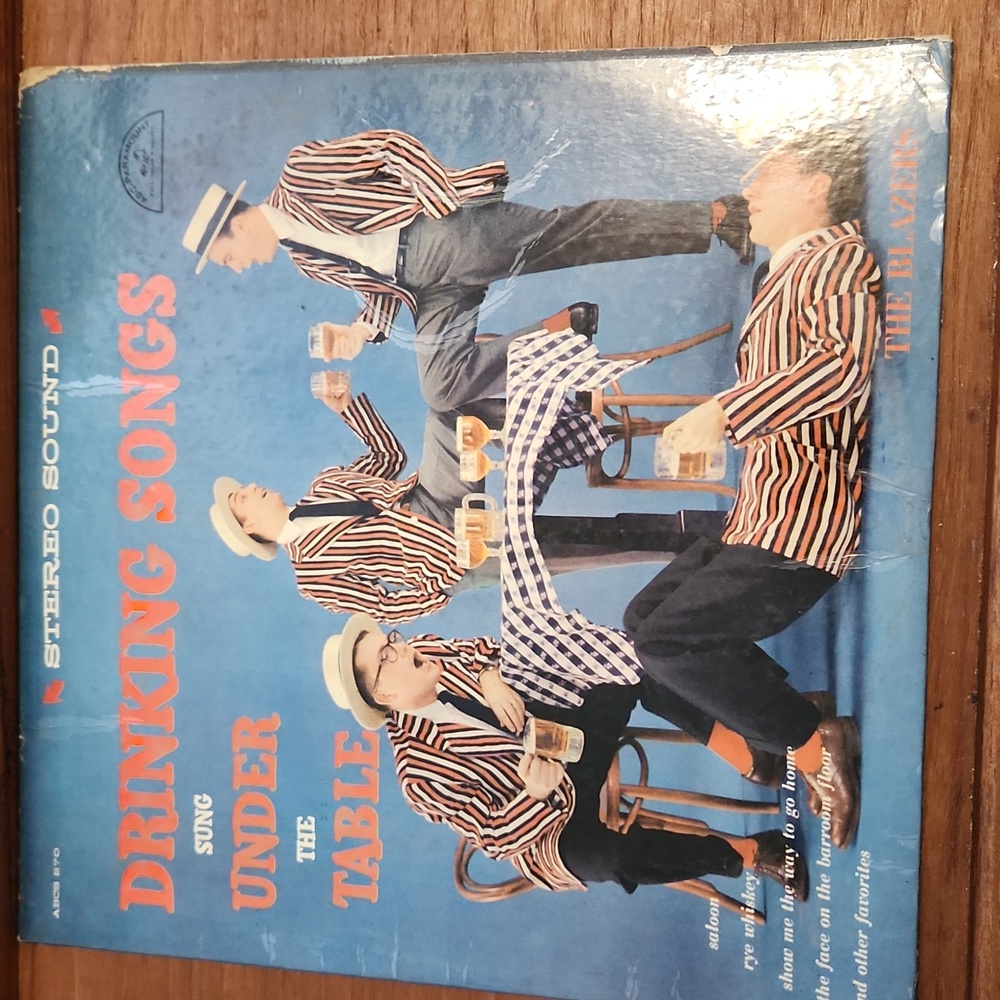 Drinking Songs Vinyl Record